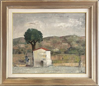 PIETRO MORANDO ALESSANDRIA 1889 - 1980 Paesaggio - PIETRO MORANDO ALESSANDRIA 1889 - 1980 