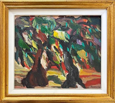 SAVERIO TERRUSO MONREALE (PA) 1939 - MILANO 2003 Alberi - SAVERIO TERRUSO MONREALE (PA) 1939 - 