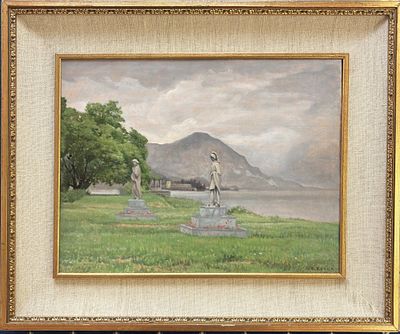 ADOLFO ROLLA BUENOS AIRES 1899 - TORINO 1967 A Stresa, Lago Maggiore - ADOLFO ROLLA BUENOS AIRES 