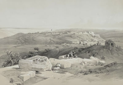 David Roberts - Gaza. David Roberts' most famous work, Views in the Holy Land, Syria, Idumea 