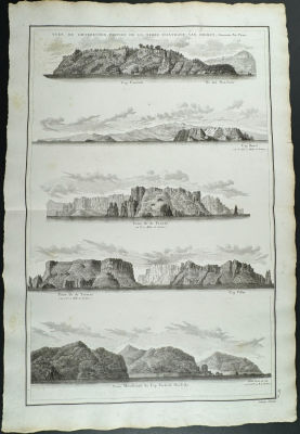 D'Entrecasteaux - Australia: Coastal Views of Tasmania (New Holland, Van Diemen's Land). This 