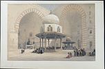David Roberts, RSE - Interior of the Mosque of the Sultan Hassan. David Roberts' most famous Image - 1