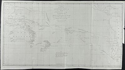 Lot 67022 - Captain Cook - A Chart of part of the South Seas (Australia ...