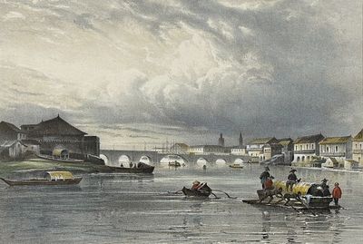 Vaillant - Manilla, Philippines: Bridge on Passig (Manille, Pont sur le Passig). 50. This fine 