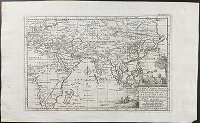 Harris - A Map of Marco Polo's Voyages… of Asia, all Tartary, the East India Islands, & Part of 