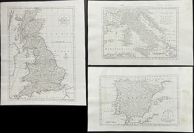 Harris - 8 Maps of European Countries. Included in this lot: An Accurate Map of the Morea 
