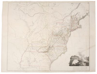 Arrowsmith, Large Wall Map - A Map of the United States of North America Drawn from a number of 