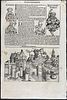 Schedel, pub. 1493 - View of Corinth, Greece & Historic Figures / Verso; View of Tiberias Image - 1