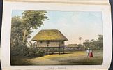 Skogman's ..Voyage Around the World (inc. Hawaii) - 2 Volumes with 3 Maps & 20 Lithographs. This Image - 13