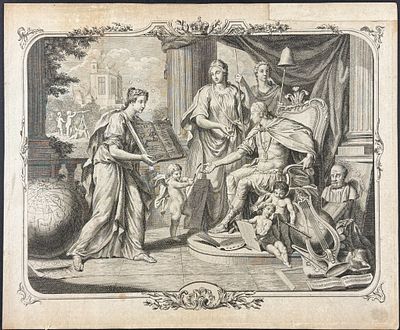 Bevis, Rare - Frontispiece. This rare constellation chart is from John Bevis's Uranographia; or 