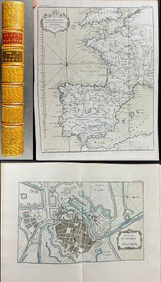 Bellin - Volume 5 with 132 Engraved Maps (France & Environs). This is volume 5 with 132 engraved 