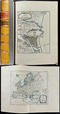 Bellin - Volume 4 with 128 Engraved Maps (Europe). This is volume 4 with 128 engraved maps is 