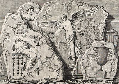 Piranesi - Piramide di C. Cestio. 48. This outstanding folio etching is from Giovanni Battista 