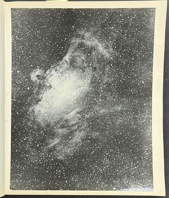 Fessenkov & Rozhovsky - Gasous Dust Nebulae Photograph [Gas Nebula NGC 6611 (M. 16)]. Image 