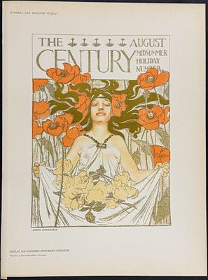 Sponsel by Leyendecker - The Century. This lithographed poster is from Jean-Louis Sponsel's Das 