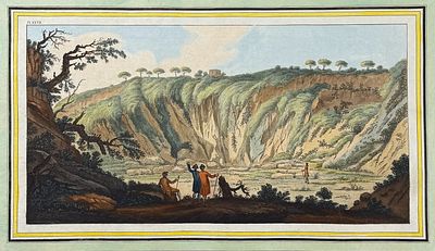Hamilton & Fabris - View taken from bottom of the Crater of Monte Nuovo. 27. This sensational 