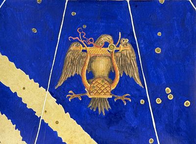 Bayer - Constellation or Star Chart of Lyra, Eagle and Lyre. Perhaps the most influential book 