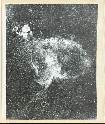 Fessenkov & Rozhovsky - Gasous Dust Nebulae Photograph [Gas nebula IC 1805 in the constellation 