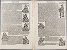 Schedel, pub. 1493 - View of Patavia (Passau), Germany / Verso: Historic People. This important Image - 1