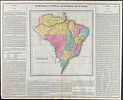 Carey & Lea, First Ed - 14 Maps of South America, Mountain Ranges, & Rivers. This hand-colored Image - 9