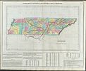 Carey & Lea, First Ed - 4 Maps of Louisiana, Alabama, Tennessee, & Kentucky. This hand-colored Image - 2