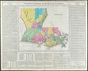 Carey & Lea, First Ed - 4 Maps of Louisiana, Alabama, Tennessee, & Kentucky. This hand-colored Image - 4