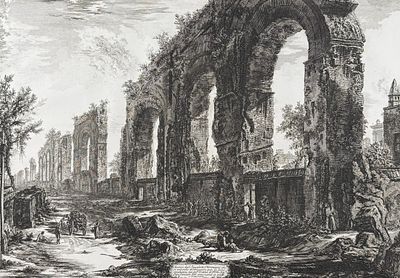 Piranesi, Folio - Remains of the Veronese Aqueducts… [Avanzi degl'Aquedotti Veroniani..]. This 