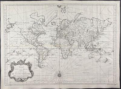 Prevost - Map of the World (including the Americas, Australia or New Holland, and New Zealand). T 