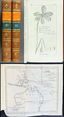 Forster's Magazin - 2 Volumes with 12 Engravings. These two volumes are volumes 10 and 11 of a 