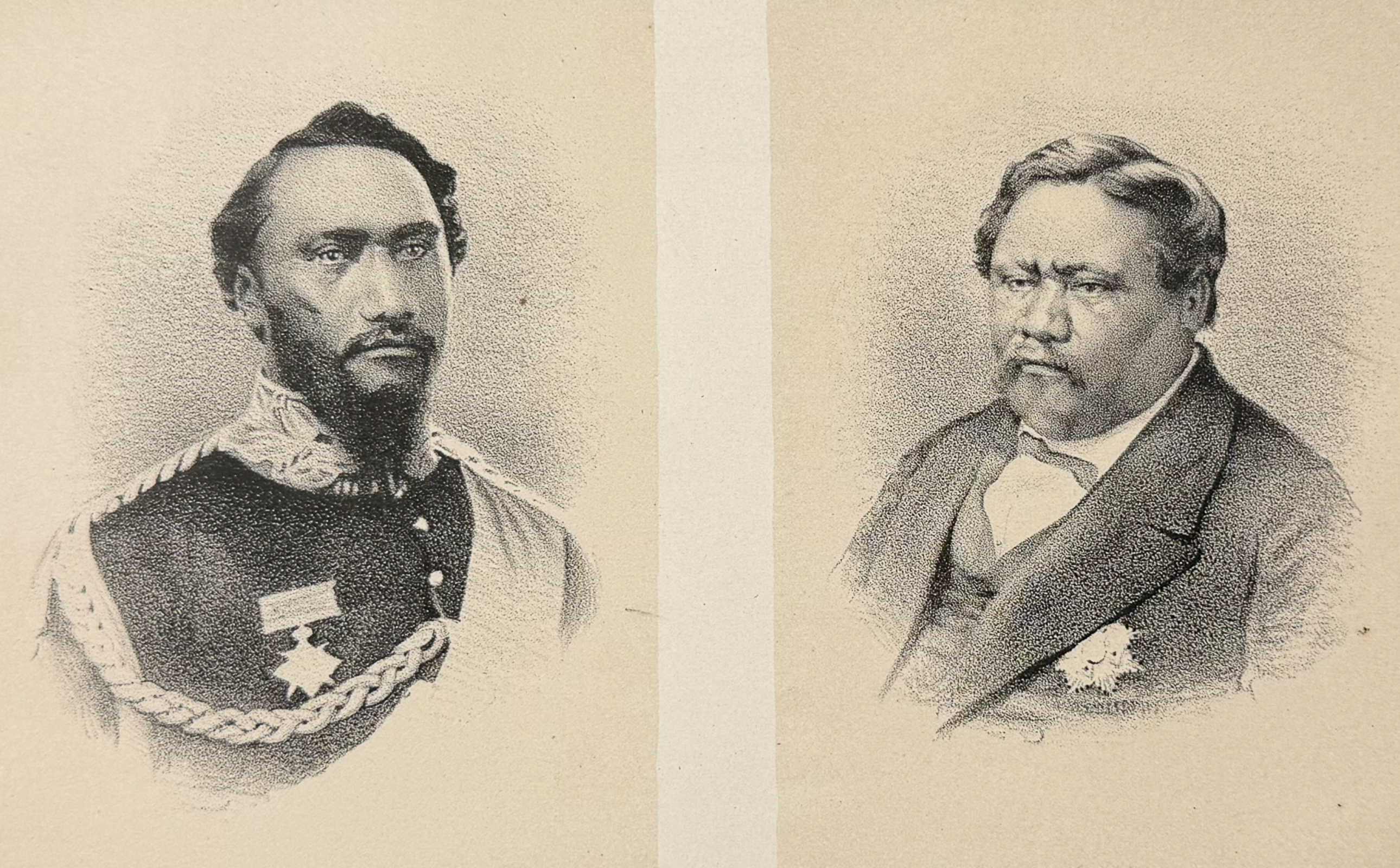 Ekelof, Hawaii - Kings Kamehameha IV & V of Hawaii (Sandwich Islands)