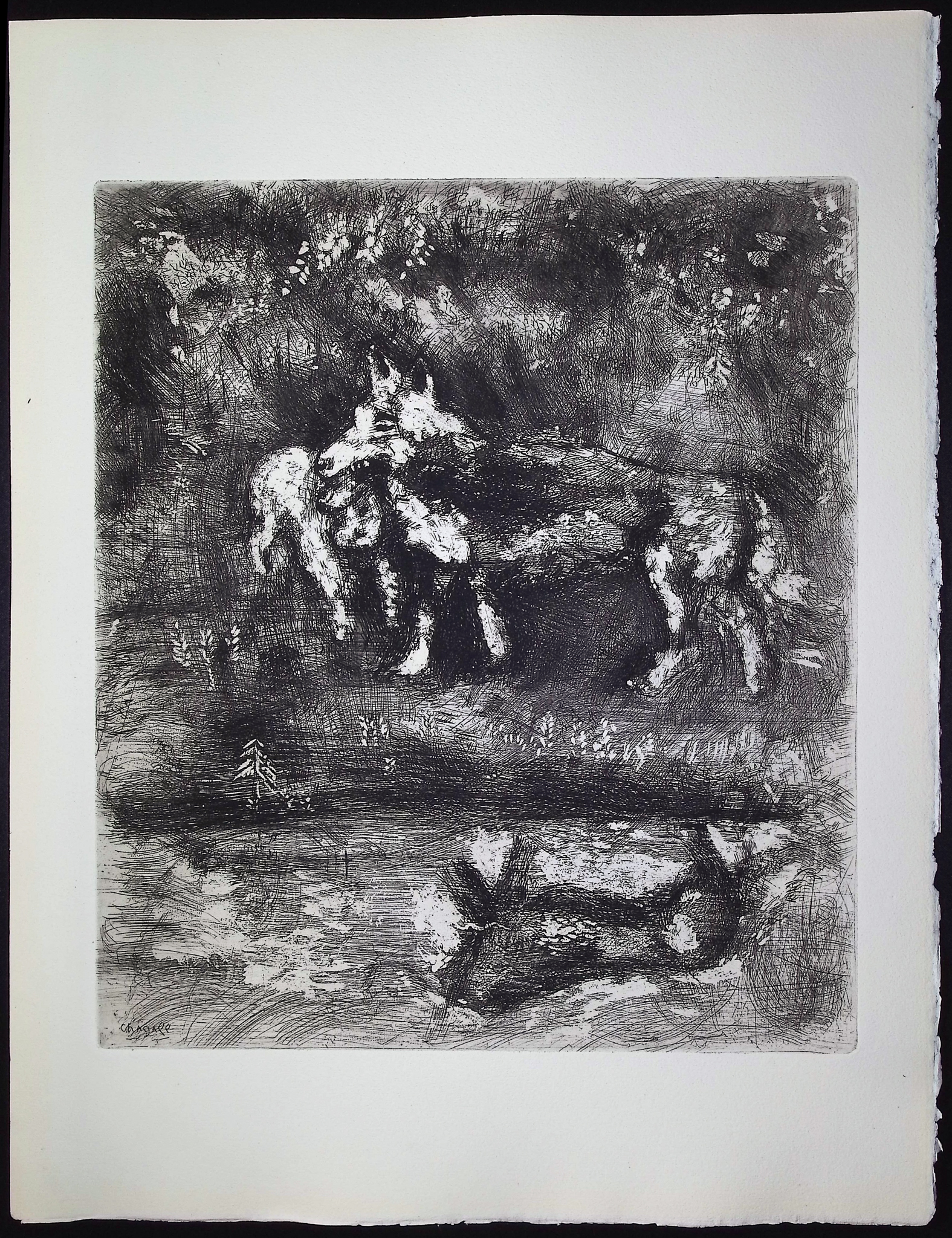Chagall & Fontaine's Fables - The Wolf and the Lamb [Le Loup & l'Agneau]