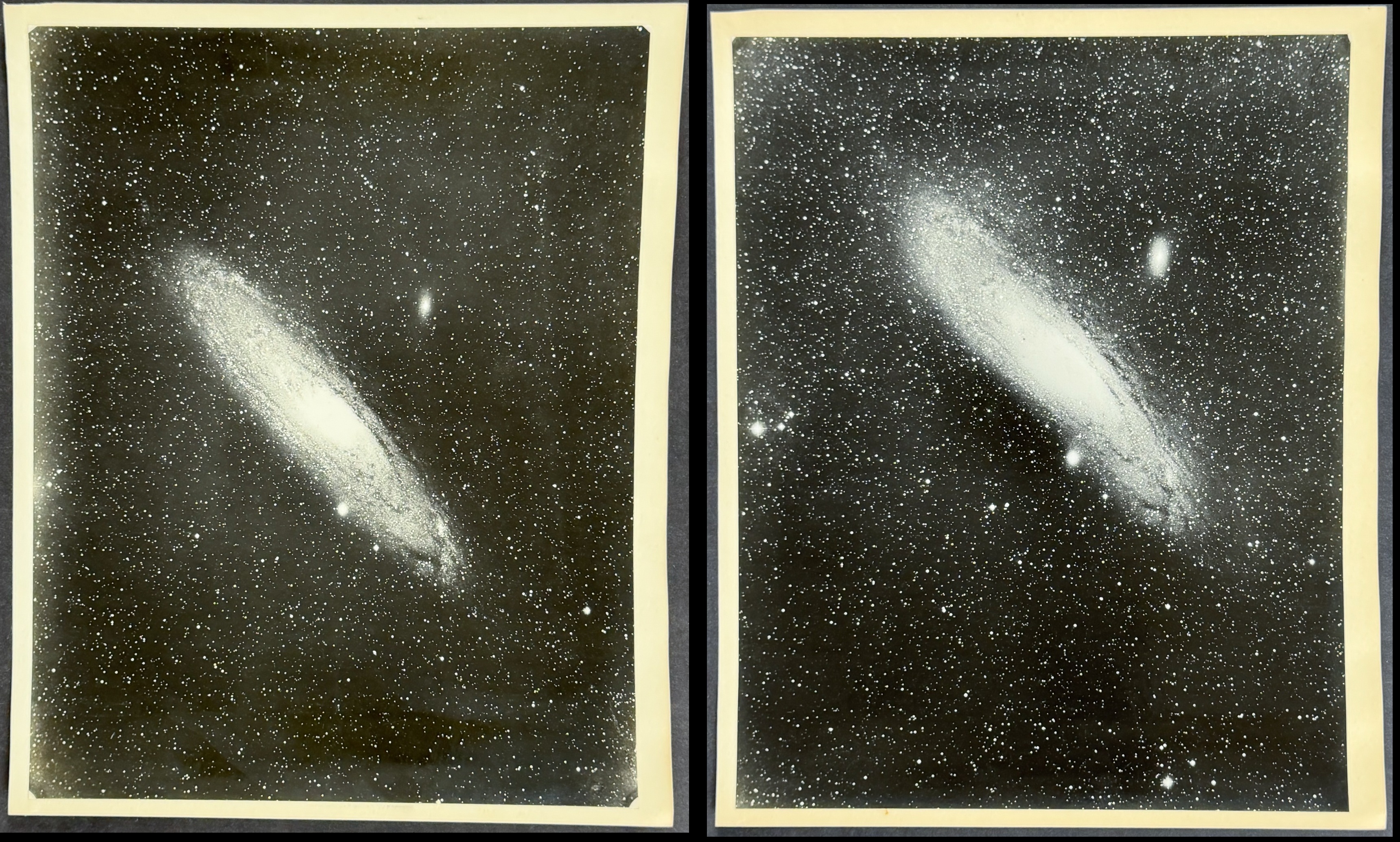Fessenkov & Rozhovsky - Pair of Gasous Dust Nebulae Photographs