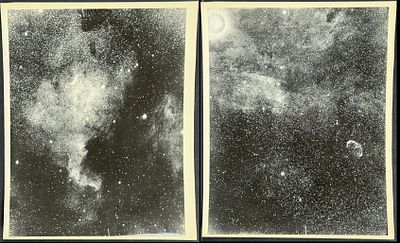 Fessenkov & Rozhovsky - Pair of Gasous Dust Nebulae Photographs. Included in this lot: Gasous 