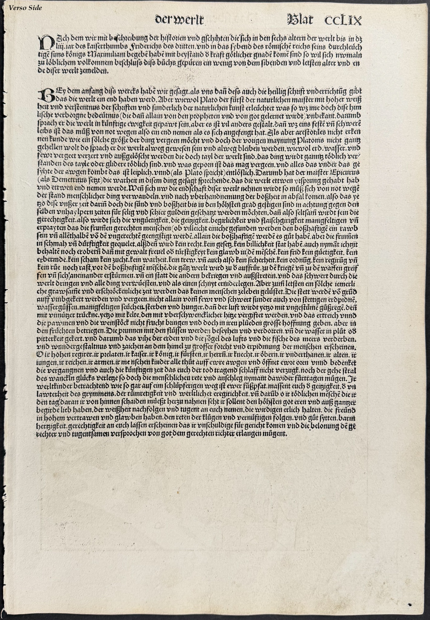 Schedel, pub. 1493 - Depiction of Armageddon, Apocalypse, Antichrist (Septima etas mudi)
