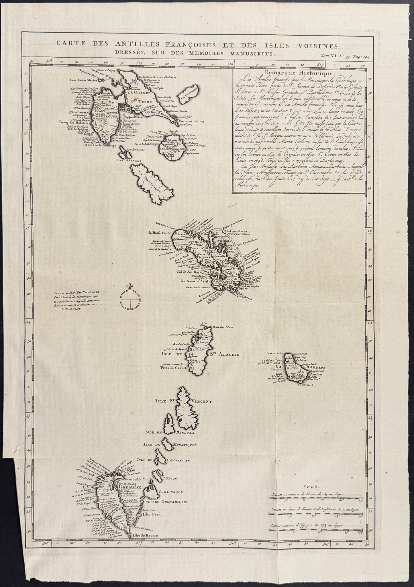 Chatelain - 3 Engravings on the West Indies or Antilles Islands