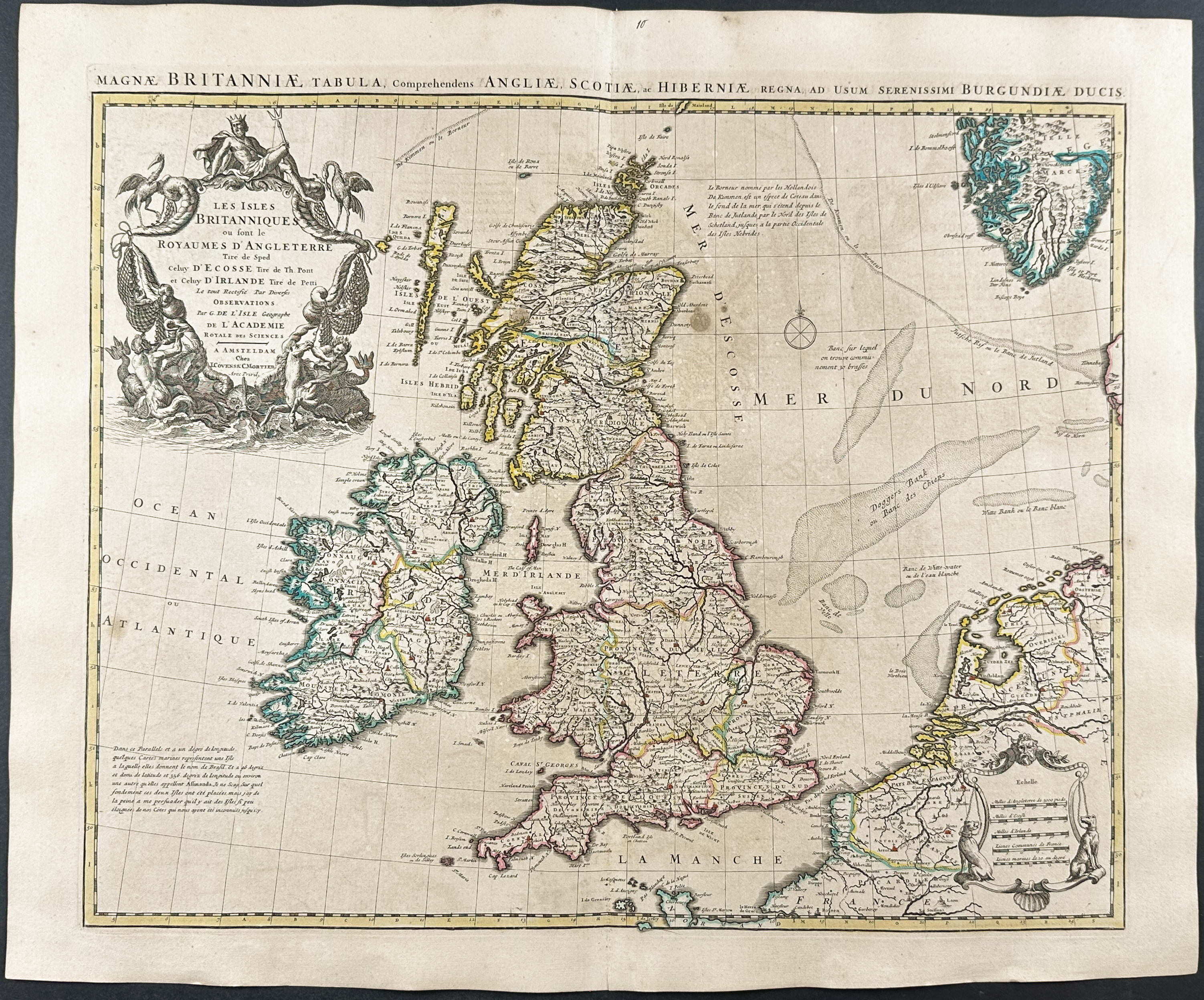 De L'Isle - Map of Great Britain & Ireland