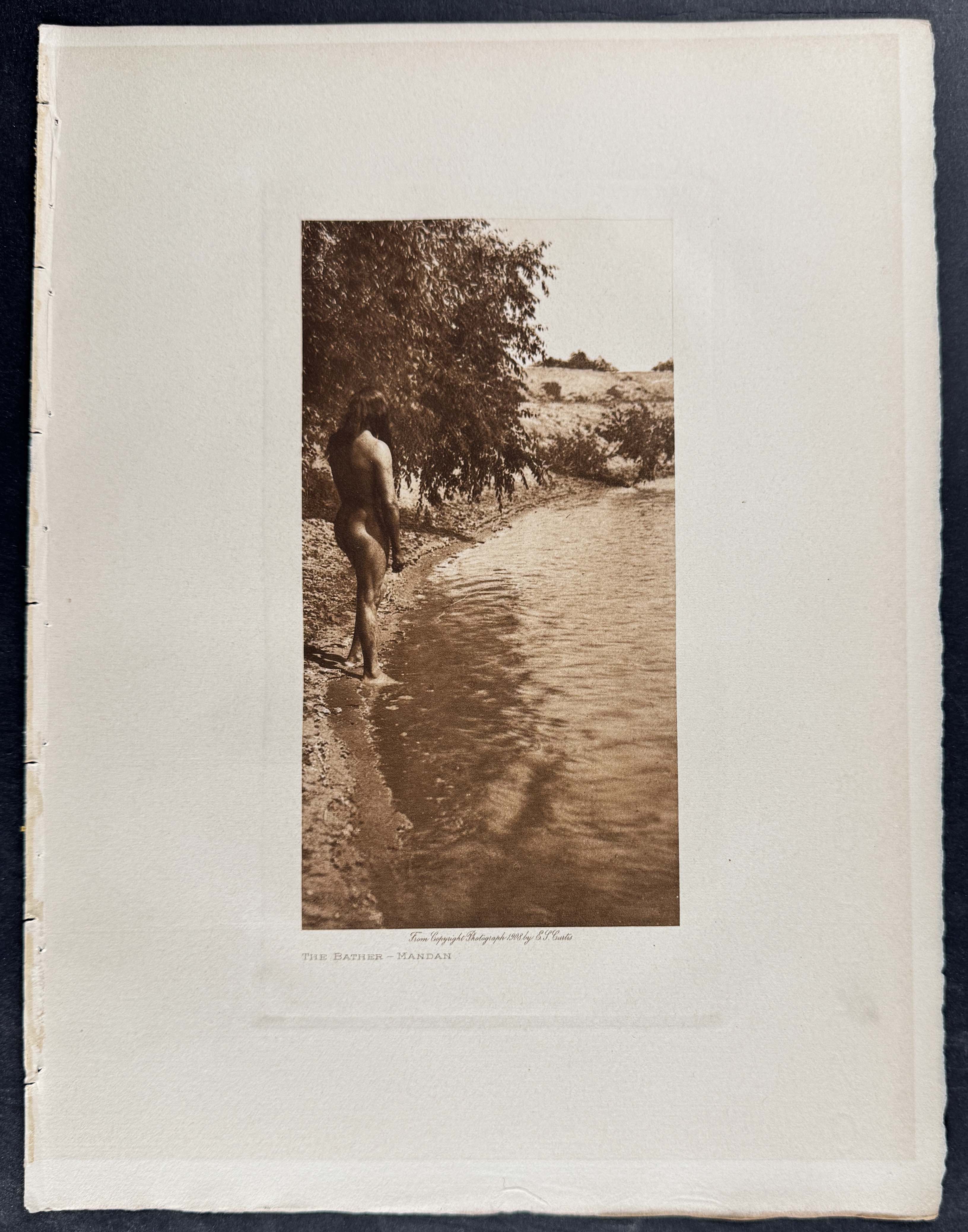 Edward Curtis - Pair of Native American Photogravures