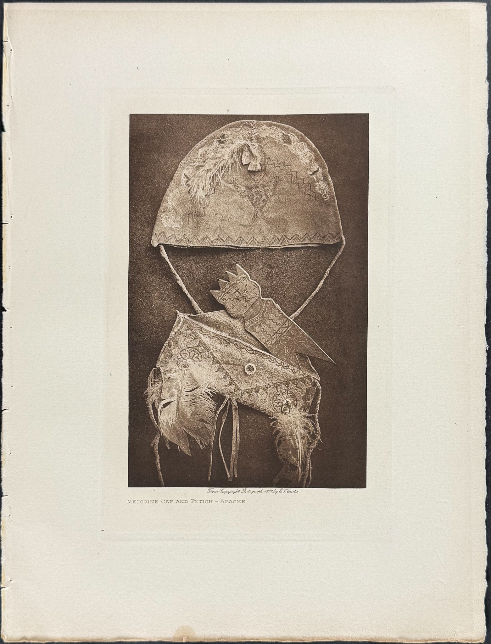 Edward Curtis - Pair of Native American Photogravures