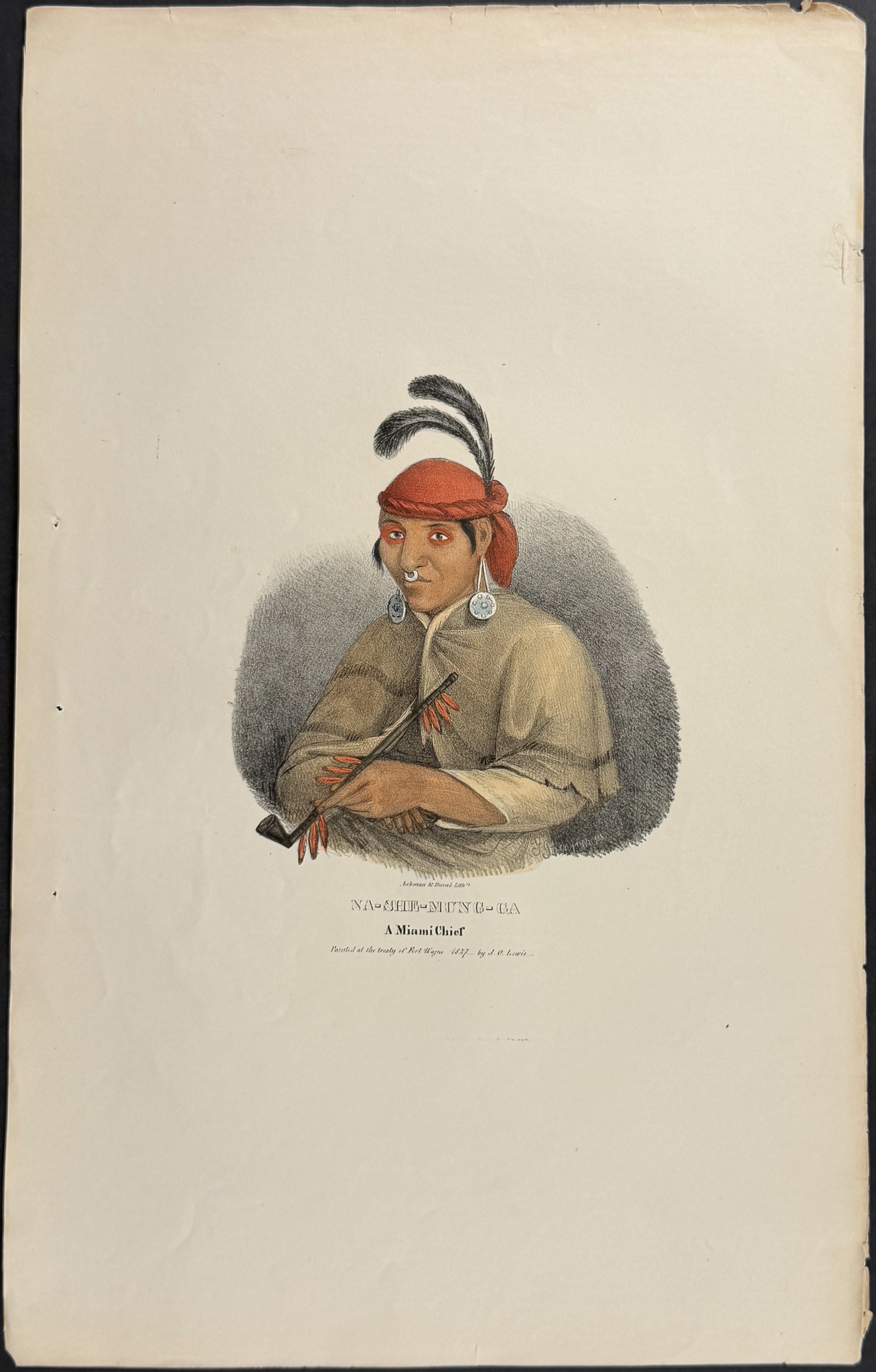 Lewis - Na-She-Mung-Ga, A Miami Chief