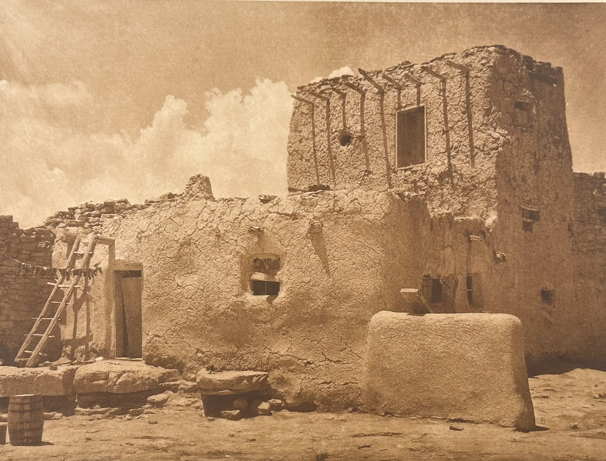 Edward Curtis, Folio - Paguate Watchtower