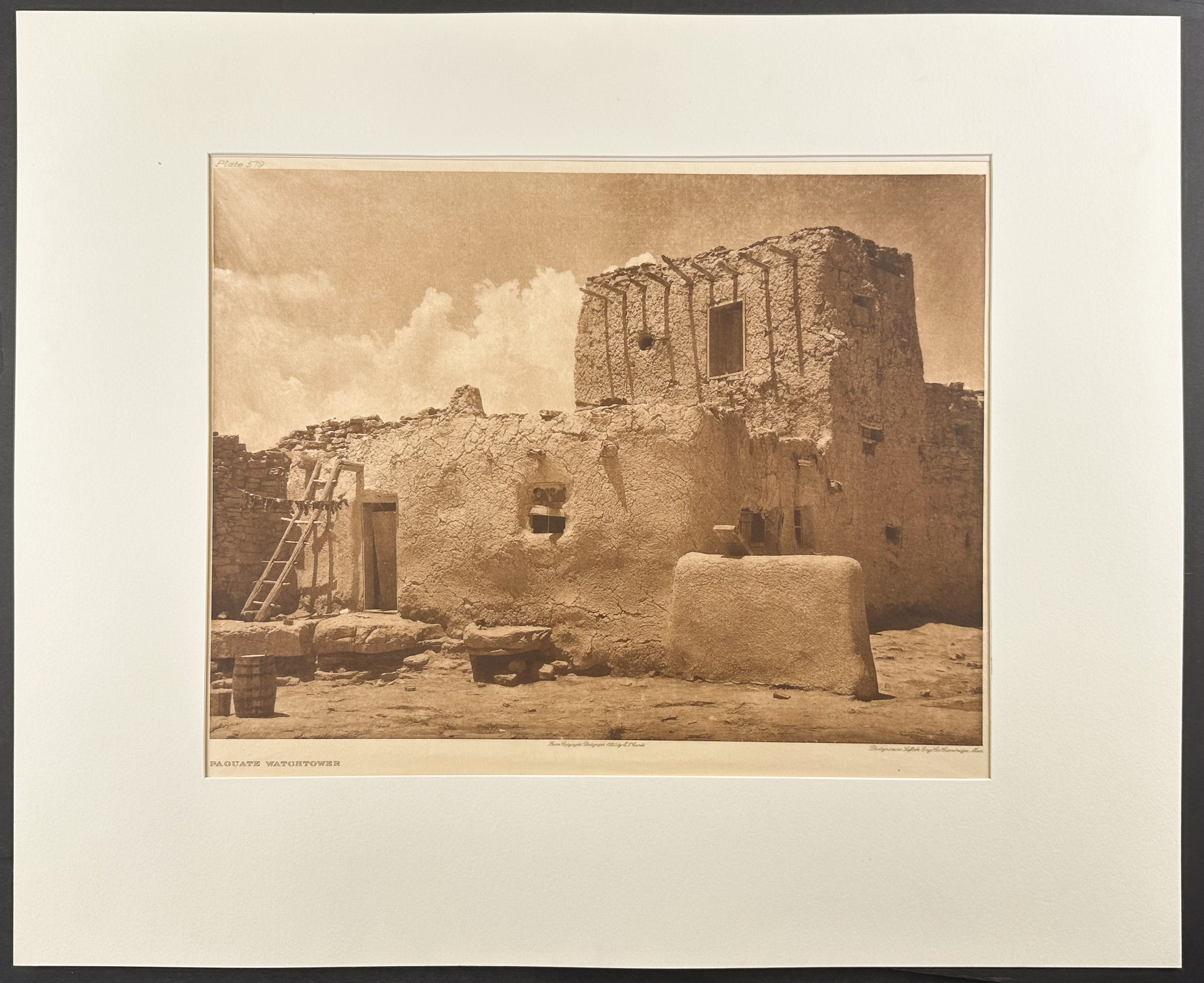 Edward Curtis, Folio - Paguate Watchtower