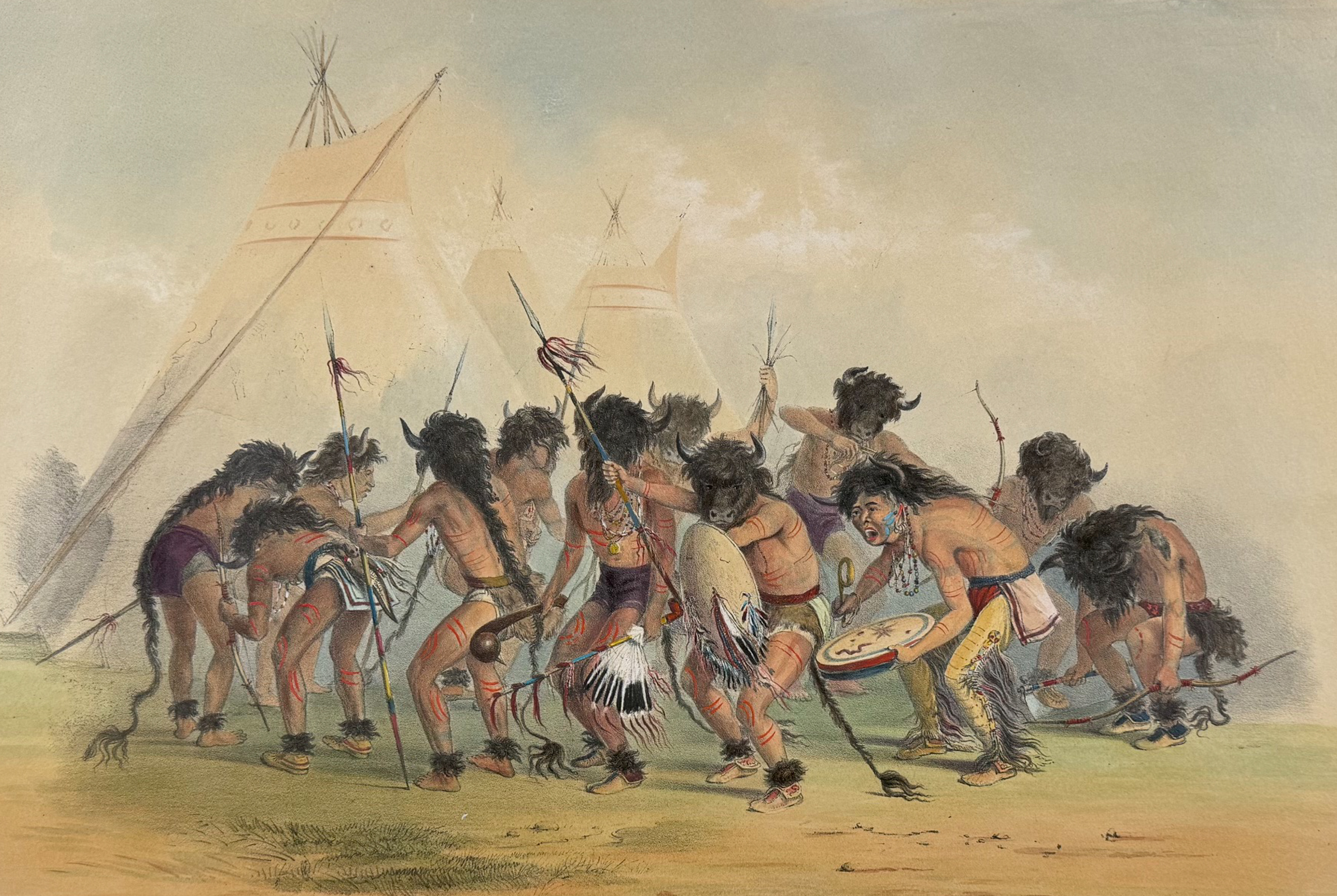 Catlin, Folio - Buffalo Dance