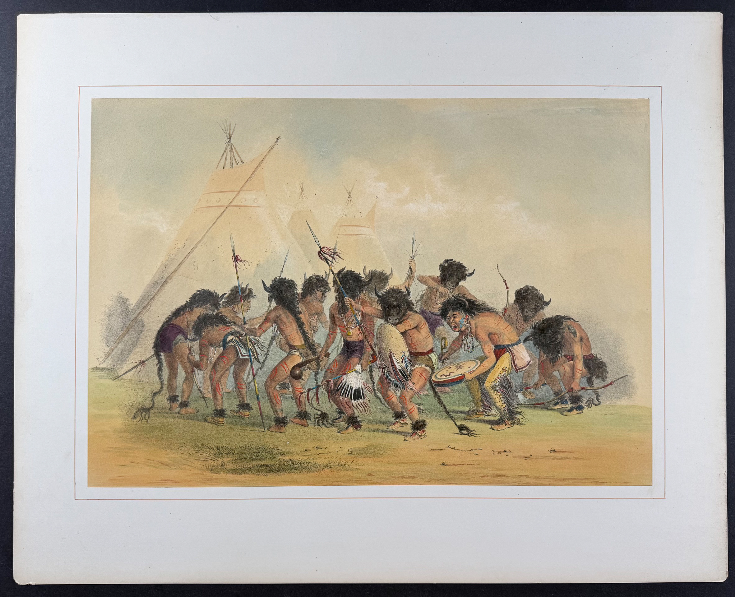 Catlin, Folio - Buffalo Dance
