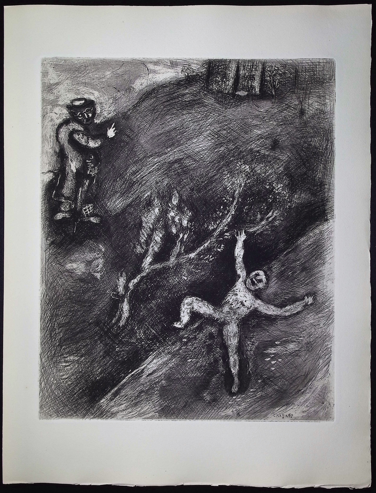 Chagall & Fontaine's Fables - The Boy and the Schoolmaster [L'Enfant & le Maitre d'ecole]