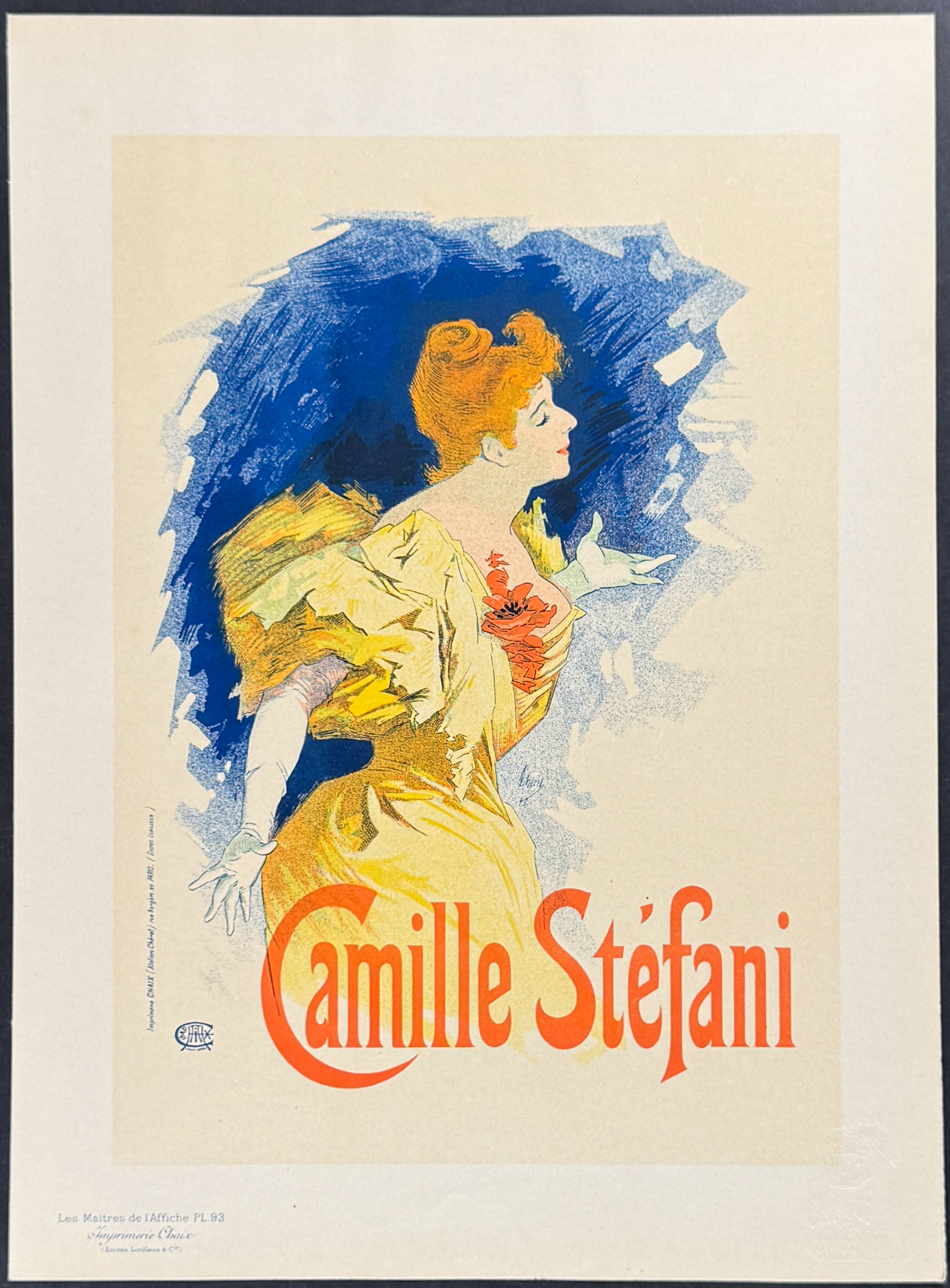 Maitres Affiches by Cheret - 3 Poster Lithographs