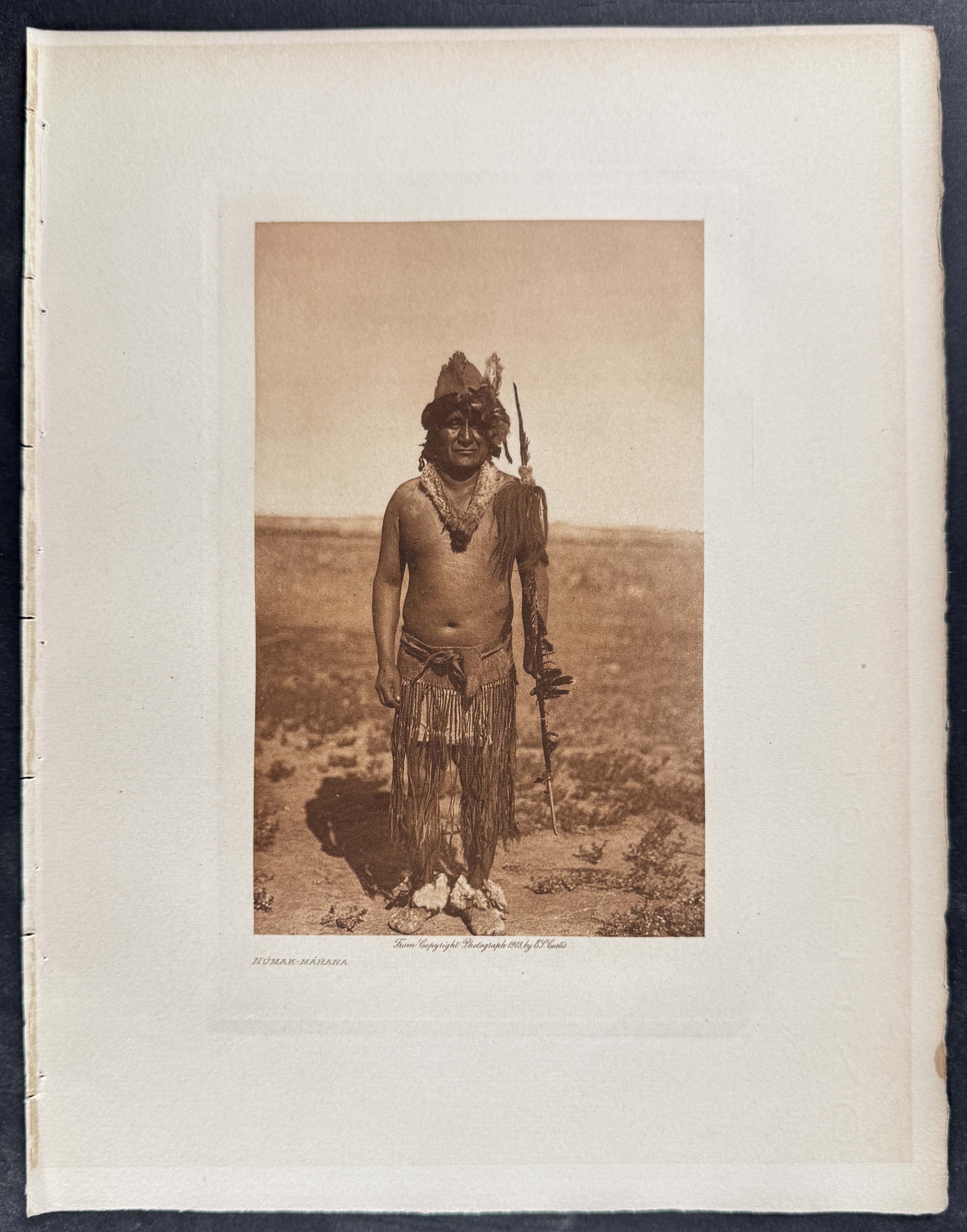 Edward Curtis - 3 Native American Photogravures