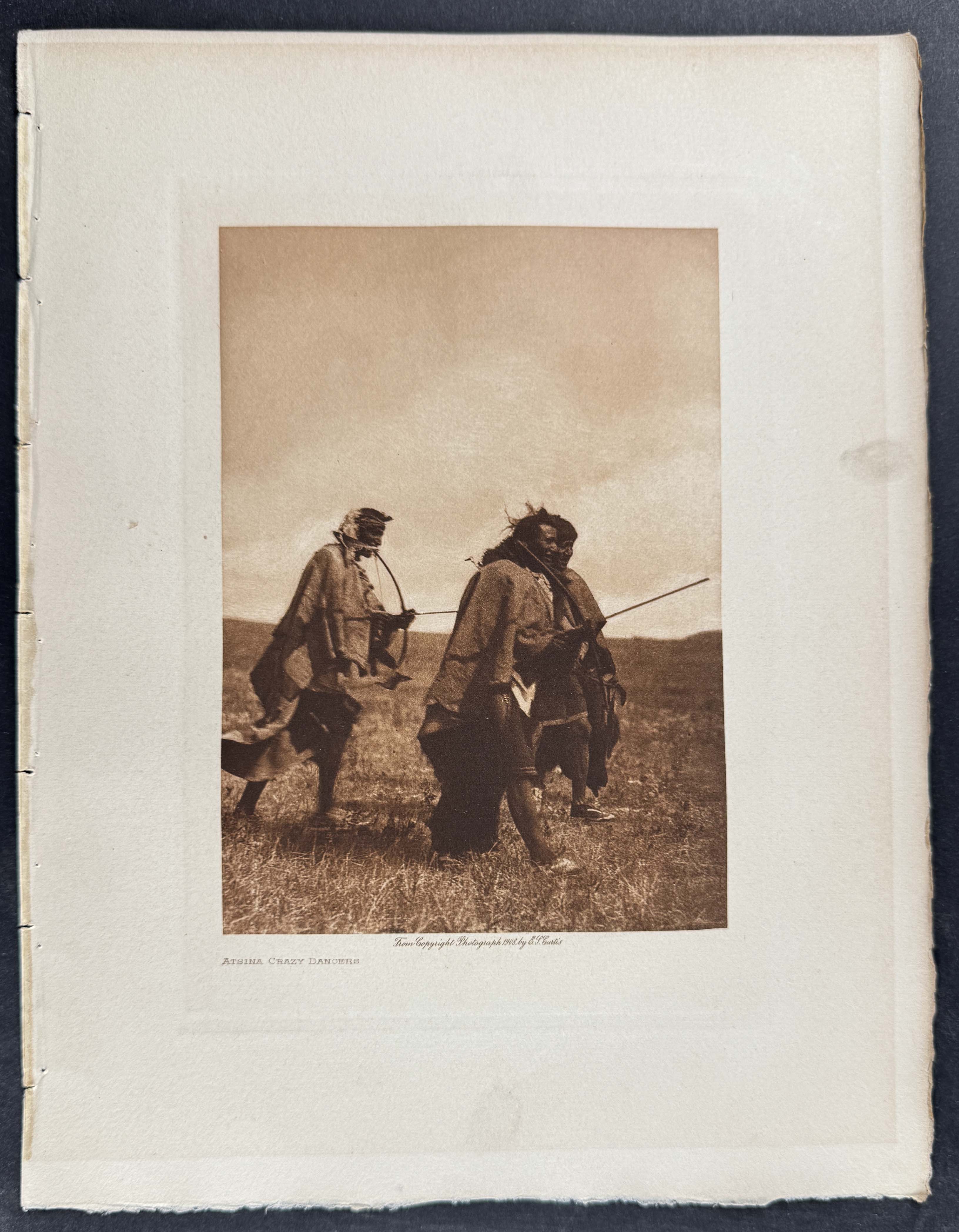 Edward Curtis - 3 Native American Photogravures