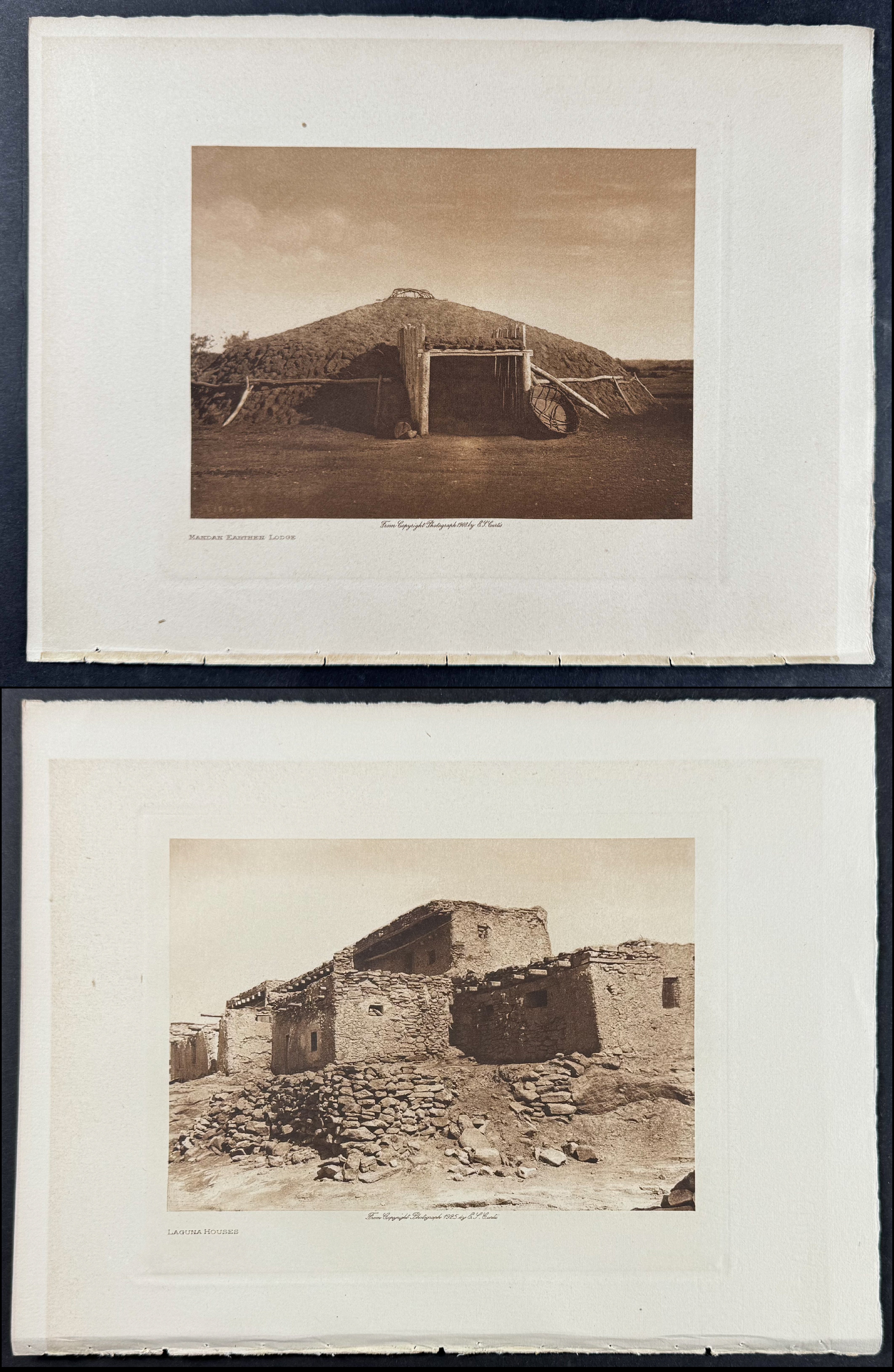 Edward Curtis - 4 Native American Photogravures