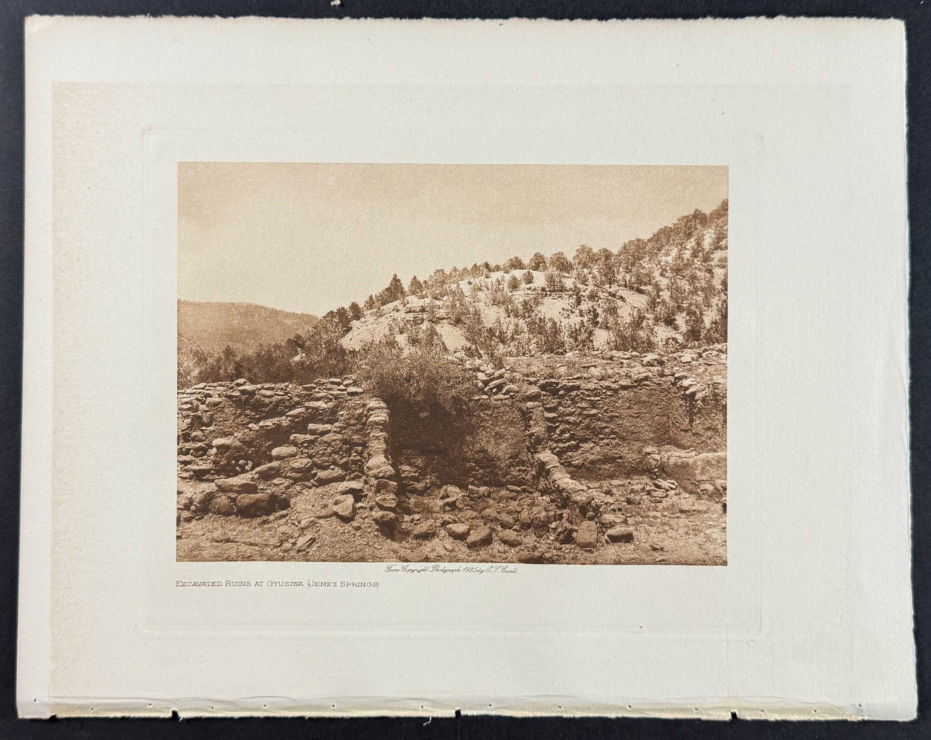 Edward Curtis - 4 Native American Photogravures
