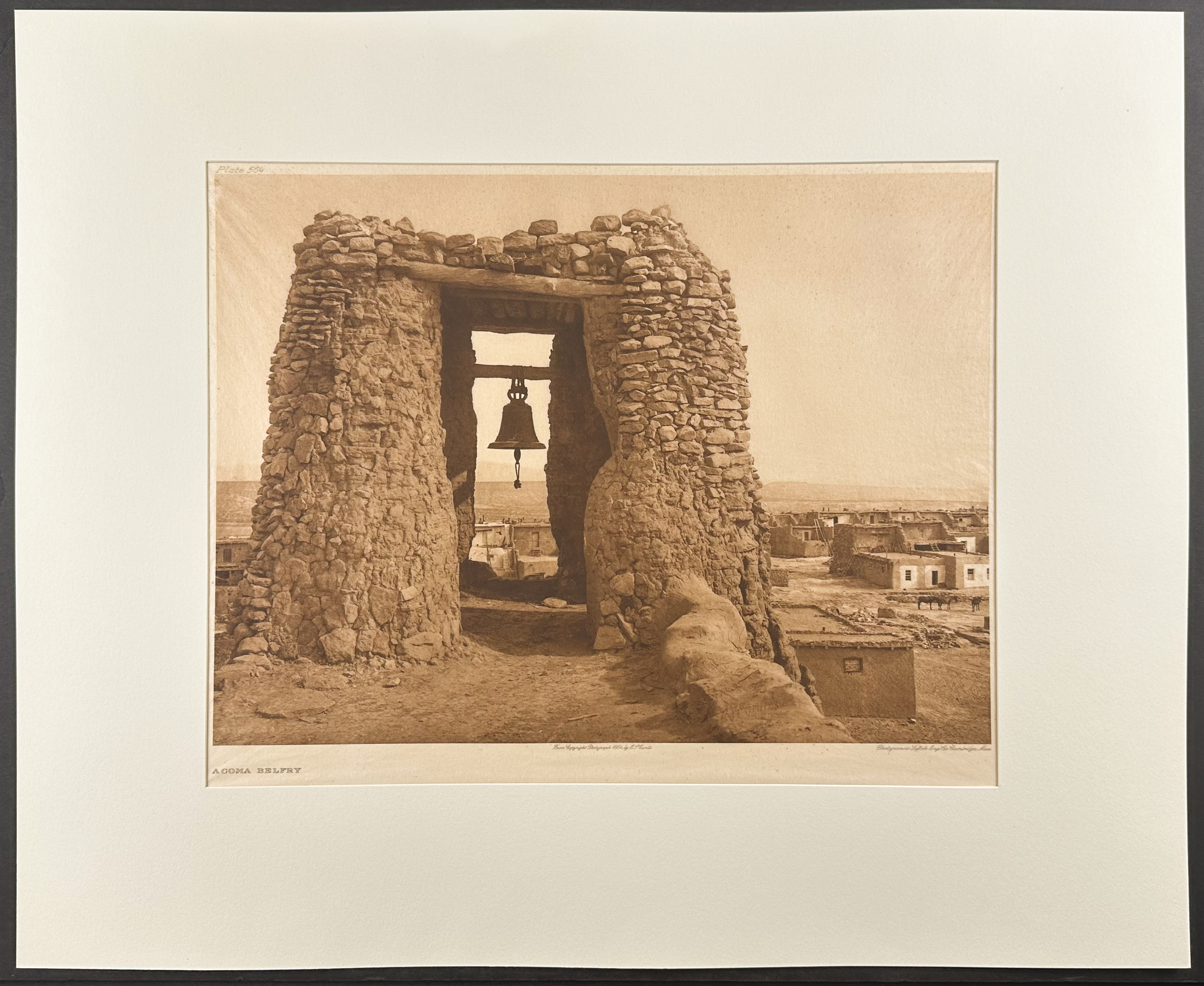 Edward Curtis, Folio - Pair of Native American Photogravures